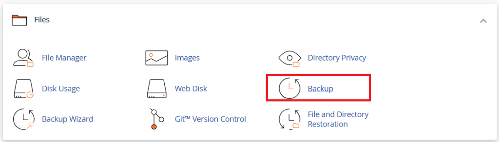 Restore MySQL Database with cPanel Backup Tool